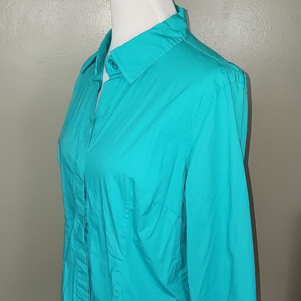 Moda International Button‎ Down Shirt Size X-Large - Picture 5 of 13